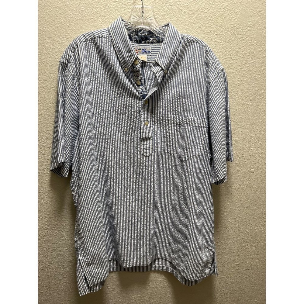 Reyn Spooner Searsucker Shirt XL